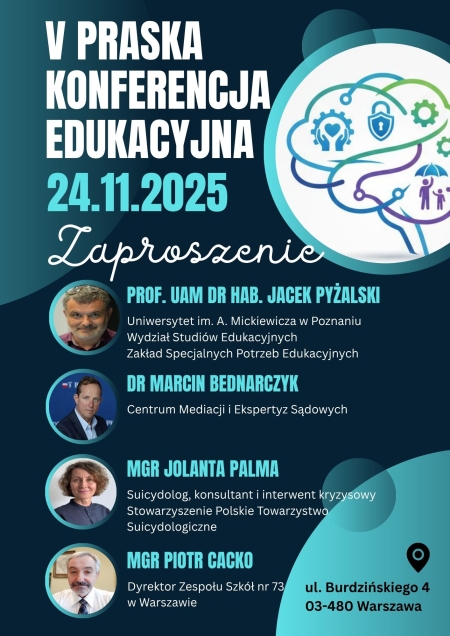 V PRASKA KONFERENCJA EDUKACYJNA 24.11.2025