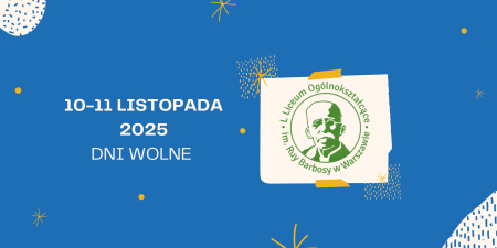 10 i 11 listopada 2025 - DNI WOLNE