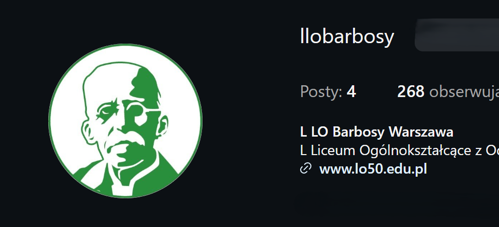 Zapraszamy na instagramowe konto naszej szkoły